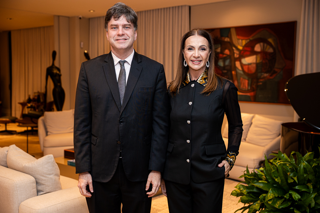 Georges Seigneur (Procurador Geral de Justiça) e Paula Santana