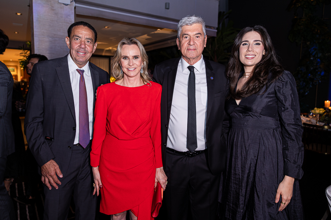 Geovane Meireles, Duda Almeida, Luiz Antônio Reis e Marina Feres