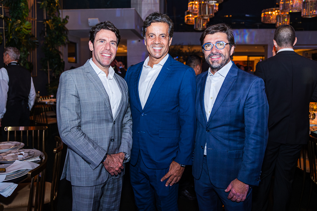 Leandro Vaz, Agenor Neto e Celso Junior