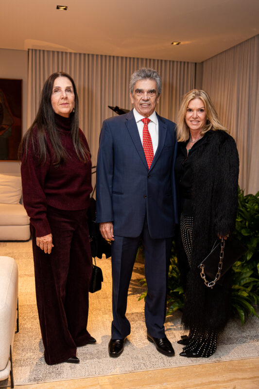 Lilian Rocha, Ferulio Lopes e Cláudia Maldonado