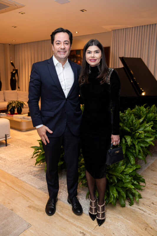 Luciano Roes e Claudia Andrade