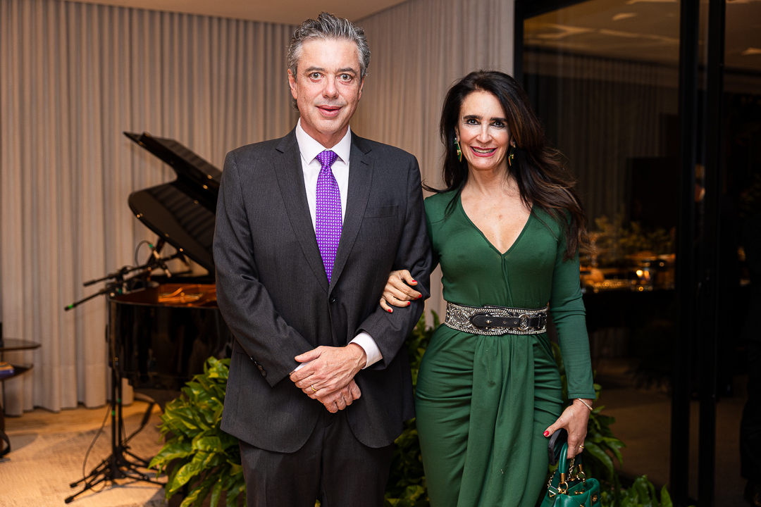 Marco Aurélio e Karina Curi
