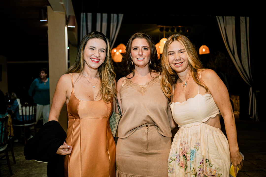 Marjore Venâncio, Isa Naoum e Isabel Rondon