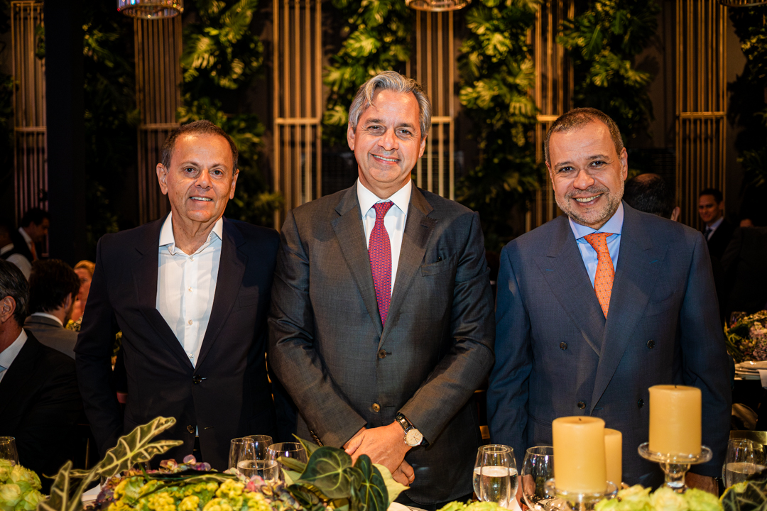 Nadim Haddad, Alexandre Jobim e Marcos Joaquim