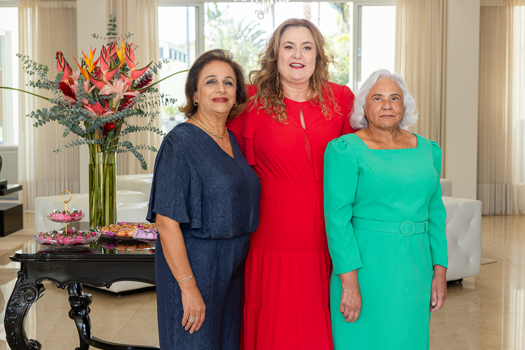 Nahla Yahya, Norma Merheb Defeo e Beatriz Azevedo