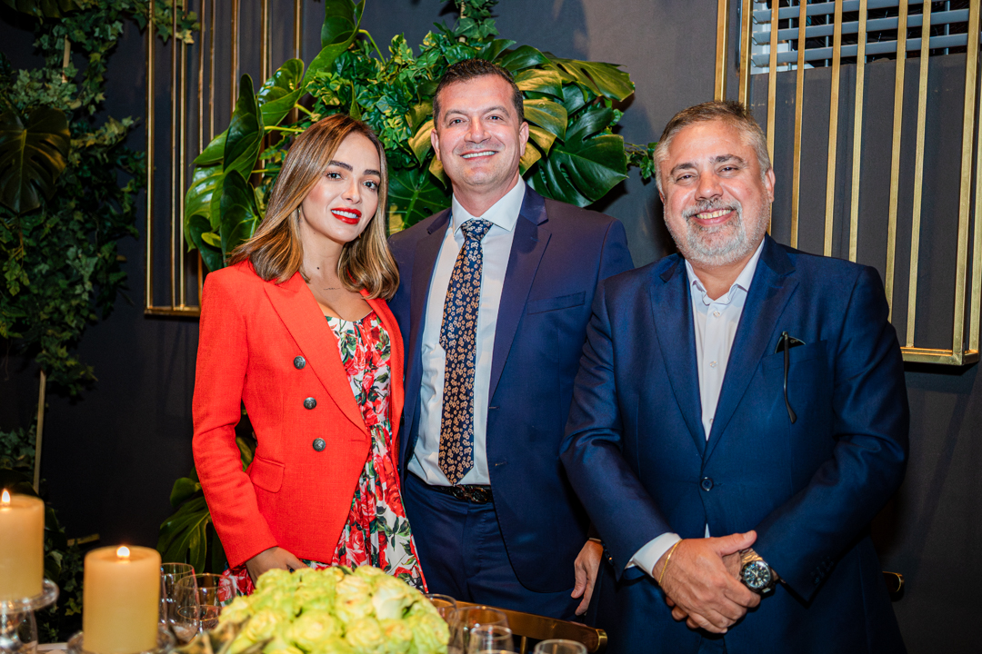 Priscila Maura, Marco Tulio Chaparro e Christian Tadeu
