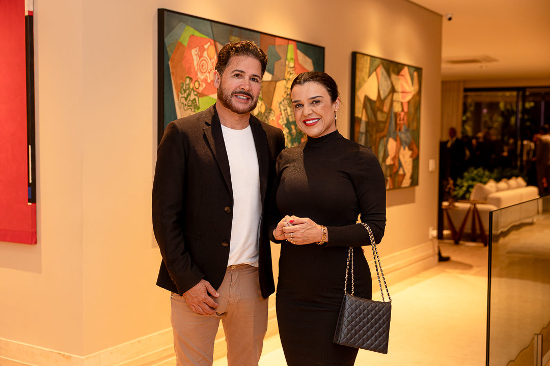 Wilson Porto e Giselle Ferreira