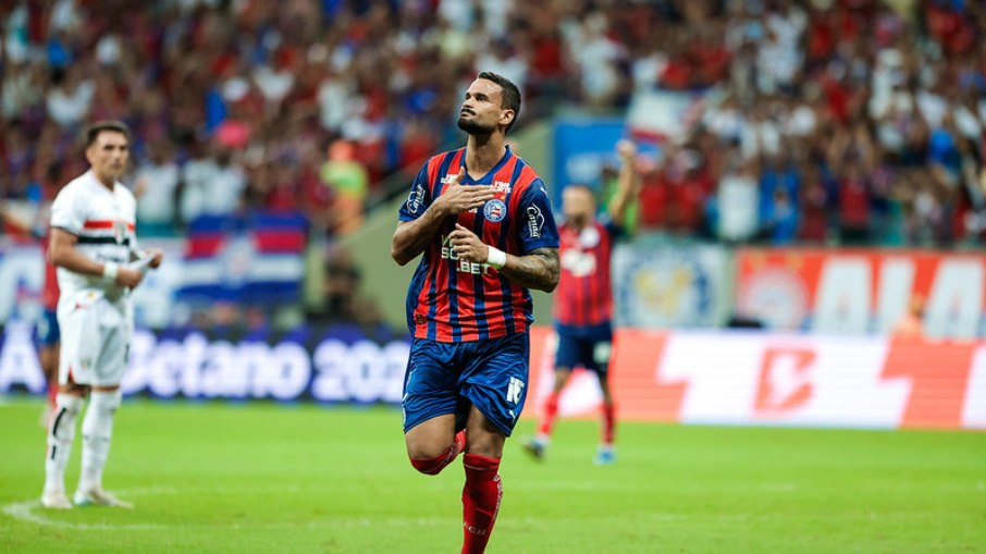 Willian José foi o autor dos gols do Bahia contra o São Paulo, na última rodada do Brasileirão Willian José foi o autor dos gols do Bahia contra o São Paulo, na última rodada do Brasileirão
