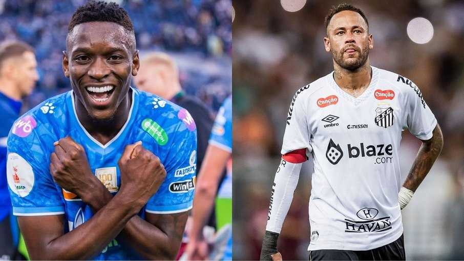 Luiz Henrique avalia entrega de Neymar, que rebate: Luiz Henrique avalia entrega de Neymar, que rebate: