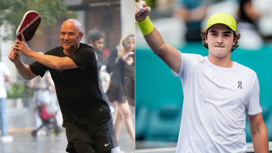 Agassi exalta João Fonseca, mas faz alerta ao tenista brasileiro Agassi exalta João Fonseca, mas faz alerta ao tenista brasileiro