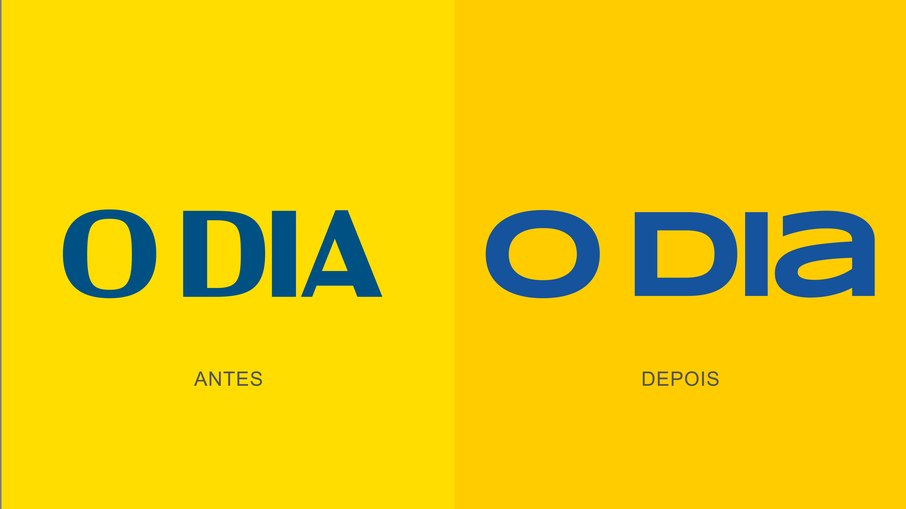 Comparação das identidades visuais do jornal Comparação das identidades visuais do jornal
