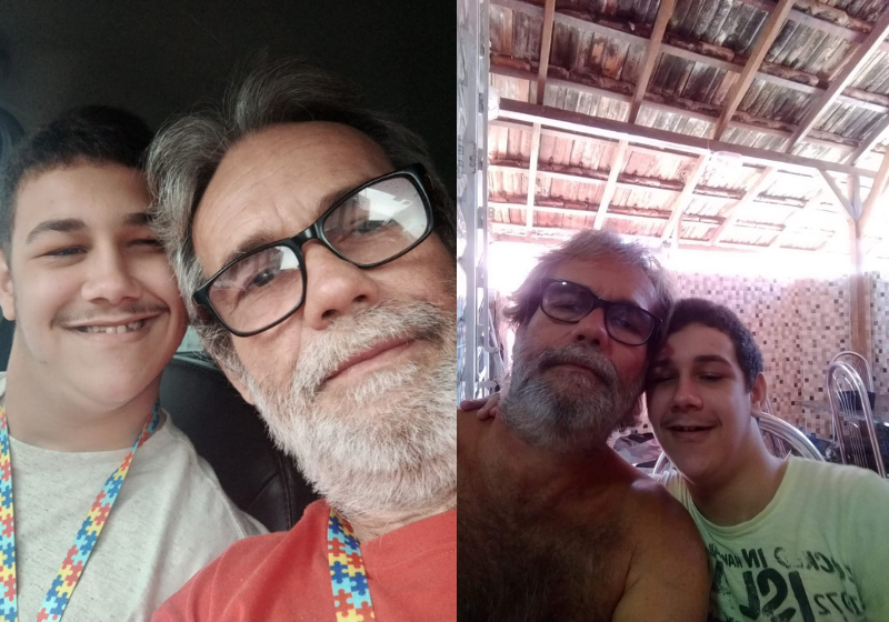 Pai solo faz apelo emocionante após plano de saúde negar tratamento a filho autista; vamos ajudar O pai luta pelo tratamento do filho, que é autista. Davi depende totalmente do pai, que fez um apelo emocionante nas redes. - Foto: arquivo pessoal