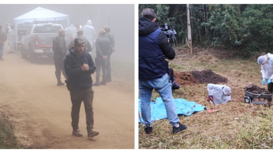 Equipes iniciaram os trabalhos em meio ao nevoeiro. busca é por material genético Equipes iniciaram os trabalhos em meio ao nevoeiro. busca é por material genético