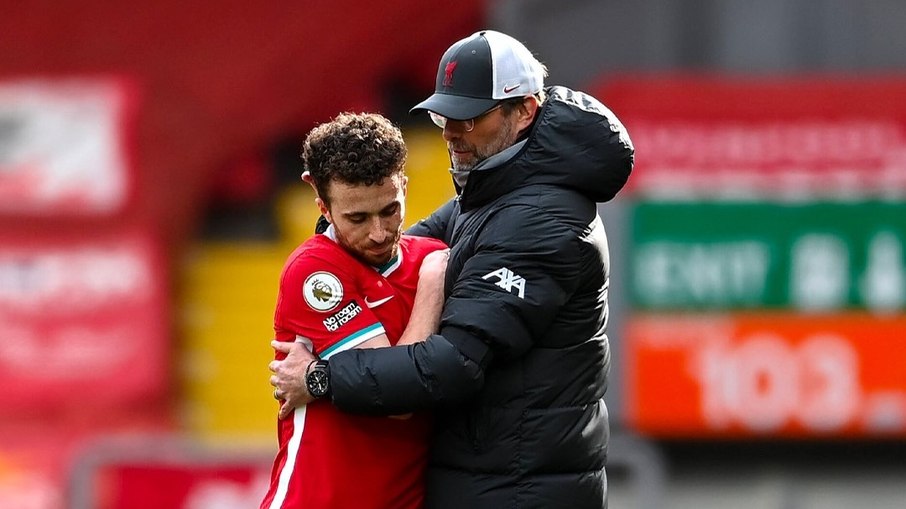Diogo Jota e Klopp trabalharam juntos no Liverpool Diogo Jota e Klopp trabalharam juntos no Liverpool