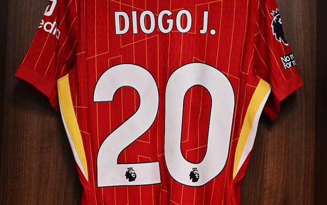 Liverpool aposenta camisa 20 em homenagem a Diogo Jota Liverpool aposenta camisa 20 em homenagem a Diogo Jota