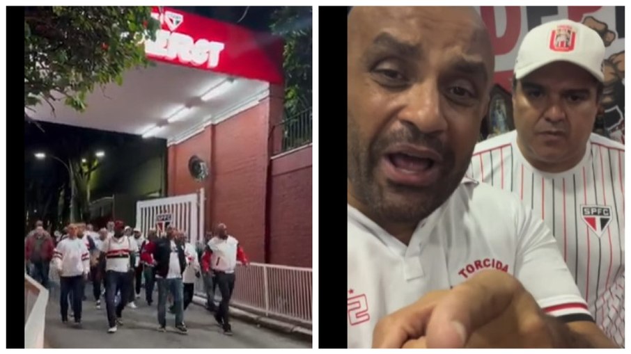 Organizada do São Paulo cobra jogadores antes do Majestoso