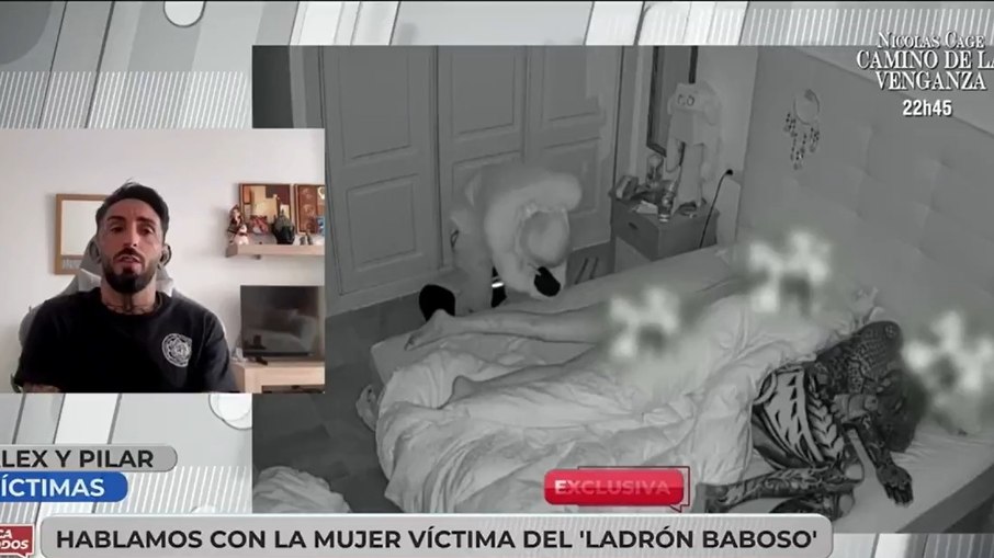 Casal se pronuncia após bandido observar mulher nua por 30 minutos Casal se pronuncia após bandido observar mulher nua por 30 minutos