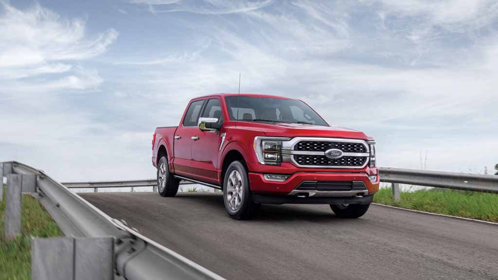 Picape Ford F-150: show de equipamentos (Crédito: Divulgação)