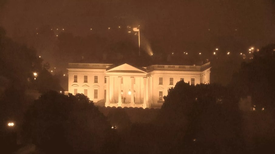 Alerta de tornado foi emitido em Washigton D.C. pouco depois da suspensão do Cacique Cobra Coral