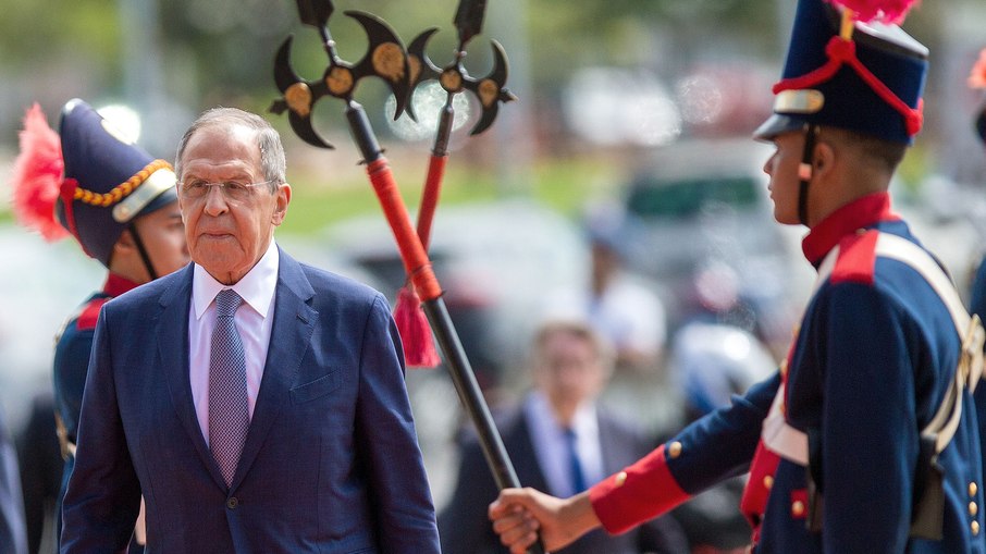 Ministro das Relações Exteriores da Rússia, Sergey Lavrov Ministro das Relações Exteriores da Rússia, Sergey Lavrov