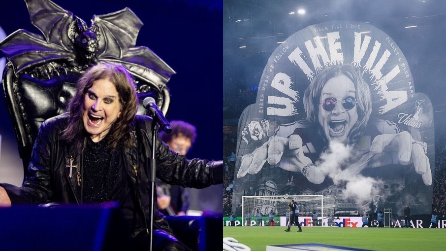 Fanático pelo Aston Villa, Ozzy Osbourne virou símbolo do clube Fanático pelo Aston Villa, Ozzy Osbourne virou símbolo do clube