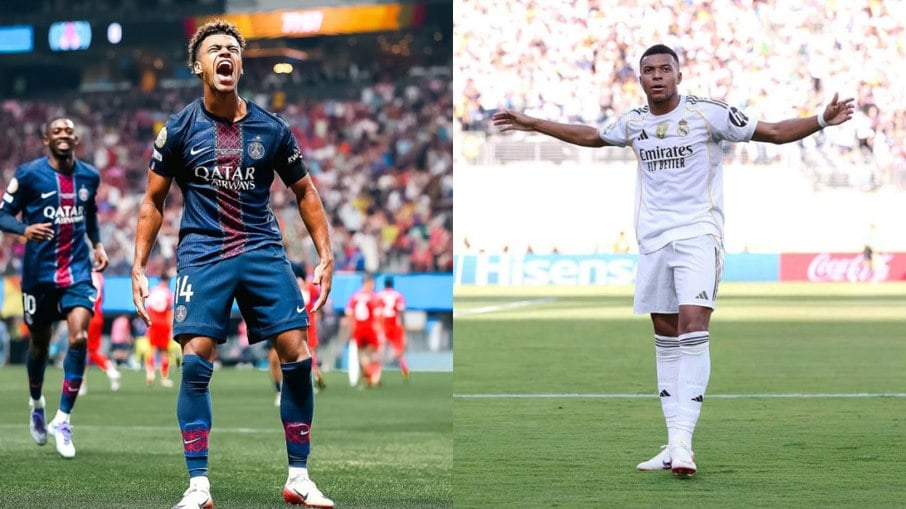 Jogo entre PSG e Real Madrid marca o reencontro de Mbappé com seu ex-clube Jogo entre PSG e Real Madrid marca o reencontro de Mbappé com seu ex-clube