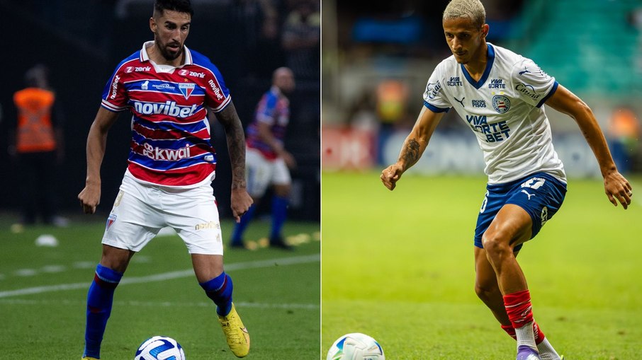 Fortaleza e Bahia se enfrentam neste sábado pela Série A