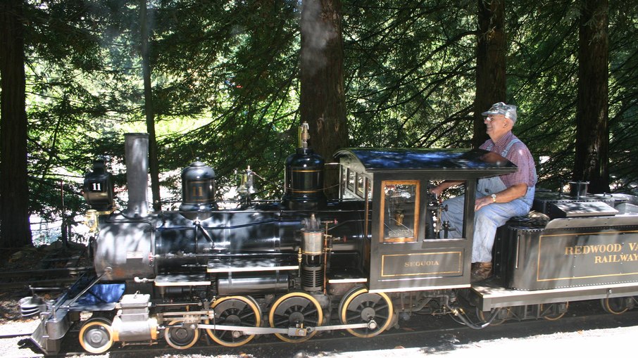 Tilden Park Steam Trains carrega gerações há anos Tilden Park Steam Trains carrega gerações há anos