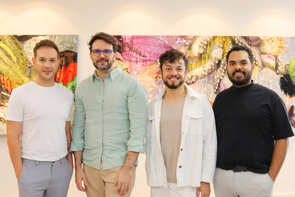 Bruno Pessoa, César Santos, Mateus Suzart e Jonanthan Bispo