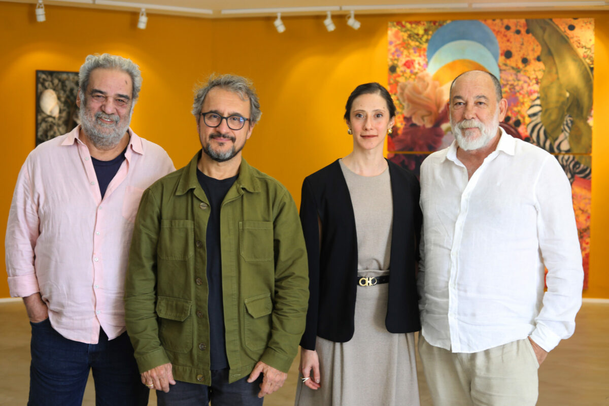 Carlos Alberto Oliveira, Fernando Mendes, Luiza Vaz e Divino Sob