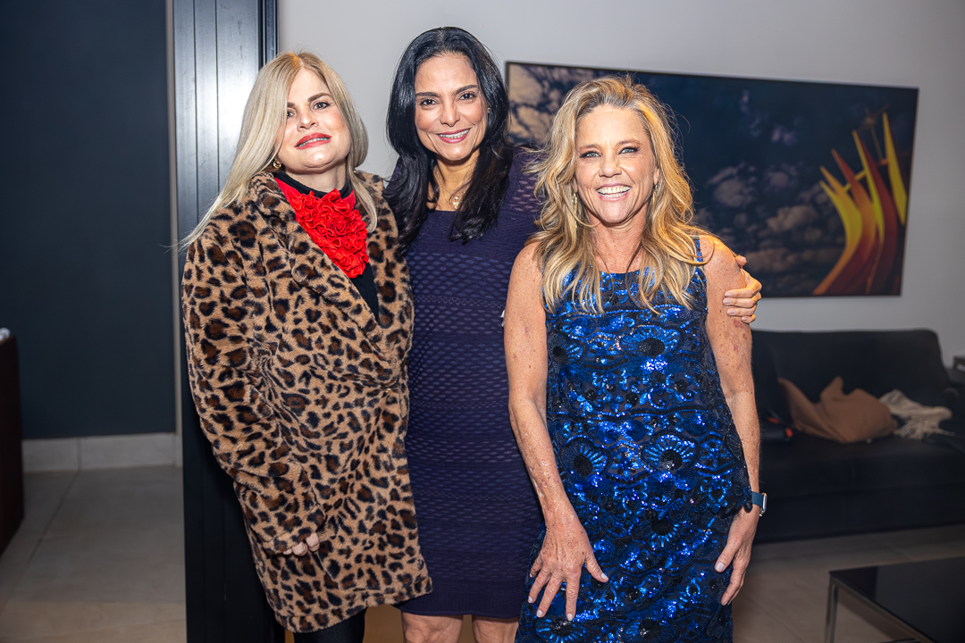Dani Roscoe, Gisela Farah e Patrícia Bittencourt