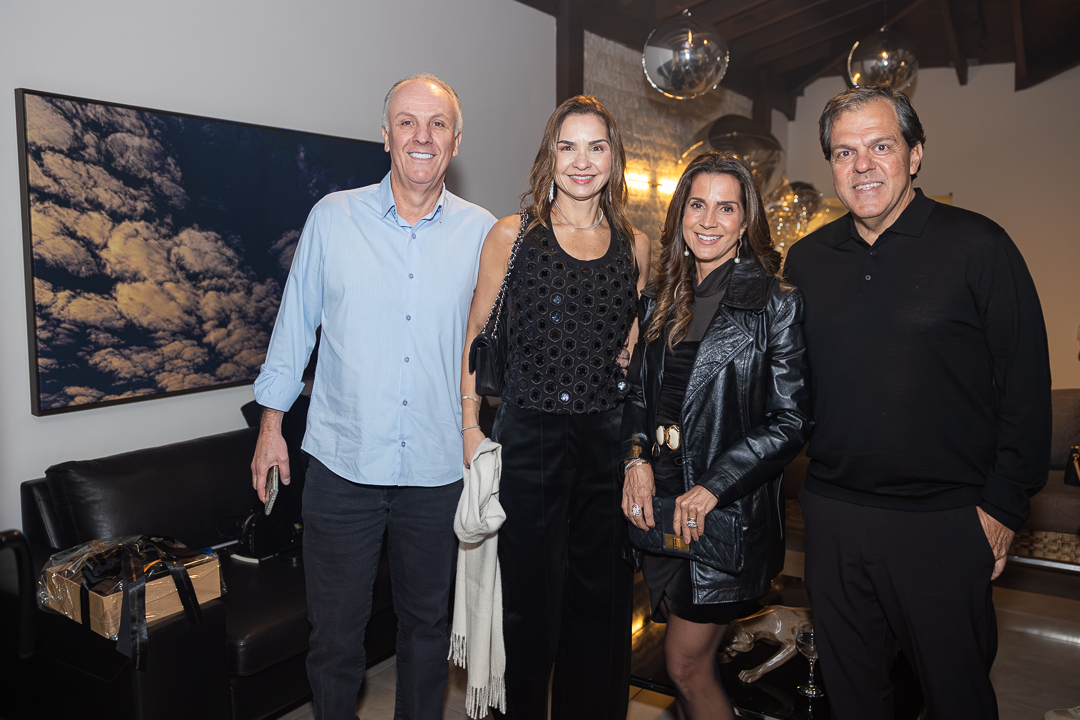 João Paulo Lima, Ana Paula Lima, Cynthia Bruneto e César Bruneto