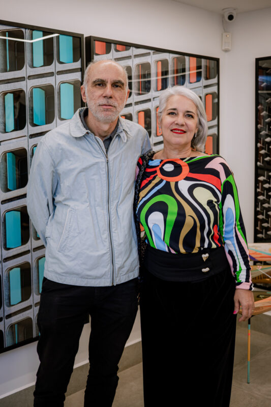 Mauro Ceccherini e Mariana Monteiro