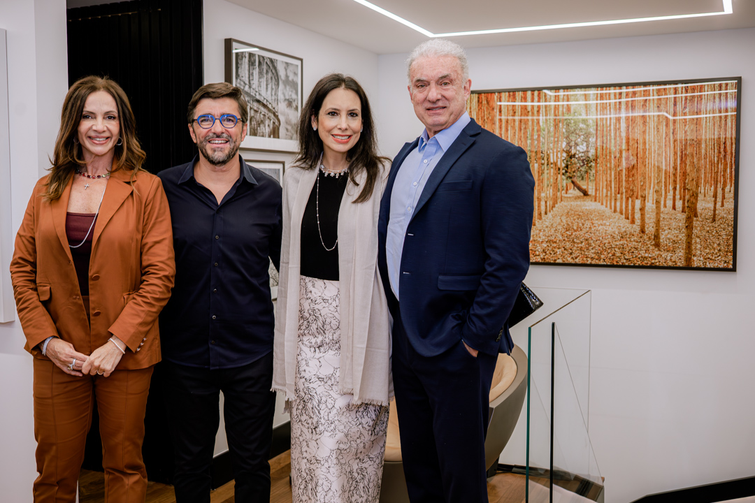 Paula Santana, Celso Jr, Melissa Gontijo e Carlos Gurgulino