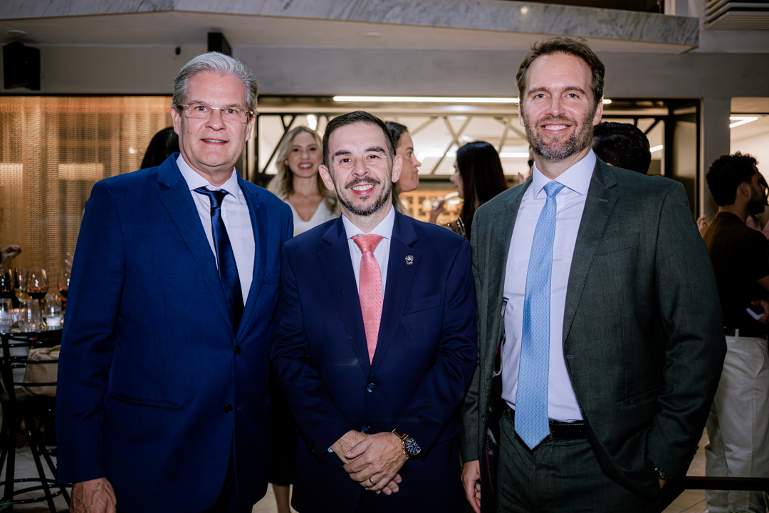 Ricardo Trarbach, Carlos Manzini e Alexandre Bastos Freire