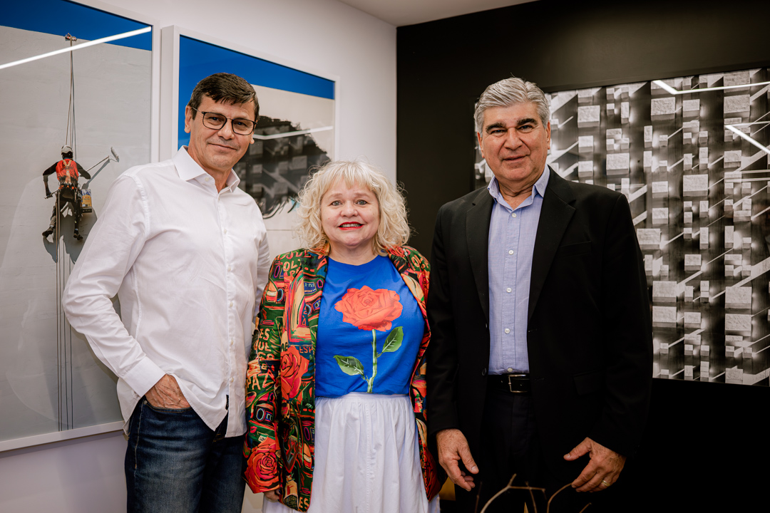Toninho Euzébio, Chica Magalhães e Miguel Jabour