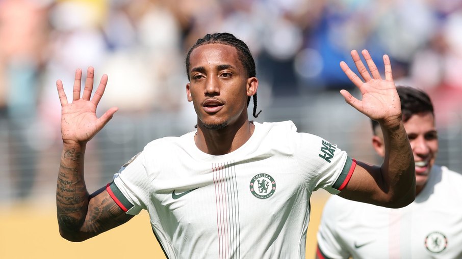 João Pedro, autor dos gols do Chelsea na vitória sobre o Fluminense João Pedro, autor dos gols do Chelsea na vitória sobre o Fluminense