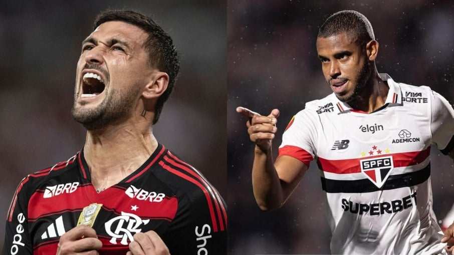 Flamengo e São Paulo duelam pela 13ª rodada do Campeonato Brasileiro Flamengo e São Paulo duelam pela 13ª rodada do Campeonato Brasileiro