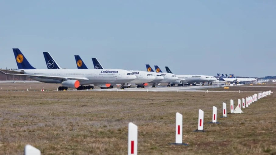 Aviões da Lufthansa Aviões da Lufthansa