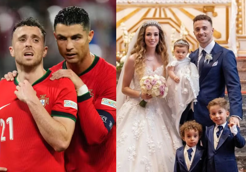 Cristiano Ronaldo vai pagar educação dos filhos de Diogo Jota, após morte do jogador Cristiano Ronaldo mostrou solidariedade à família do amigo Diogo Jota. Ele vai pagar a educação dos filhos do jogador falecido até crescerem. - Foto: reprodução redes sociais