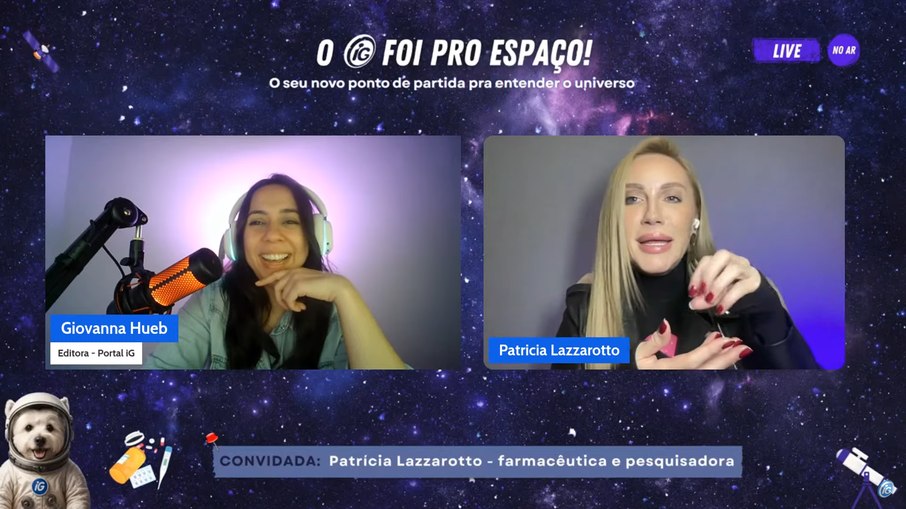 Farmácia no espaço: como a biotecnologia está chegando à Estação Espacial – com Patrícia Lazzarotto Farmácia no espaço: como a biotecnologia está chegando à Estação Espacial – com Patrícia Lazzarotto