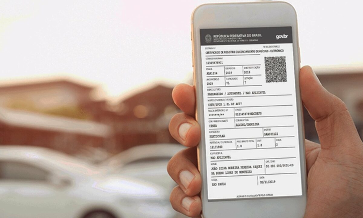 Documento digital de veículo
