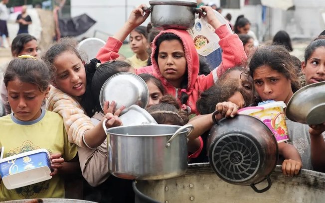 ONGs denunciam redução de 99% nos postos de distribuição de alimentos em Gaza