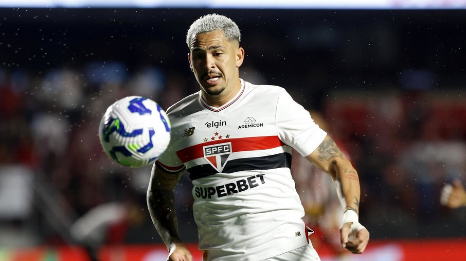 Luciano é esperança do São Paulo contra o Fluminense Luciano é esperança do São Paulo contra o Fluminense