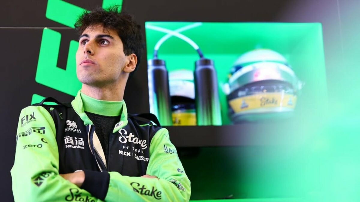Piloto brasileiro Gabriel Bortoleto
