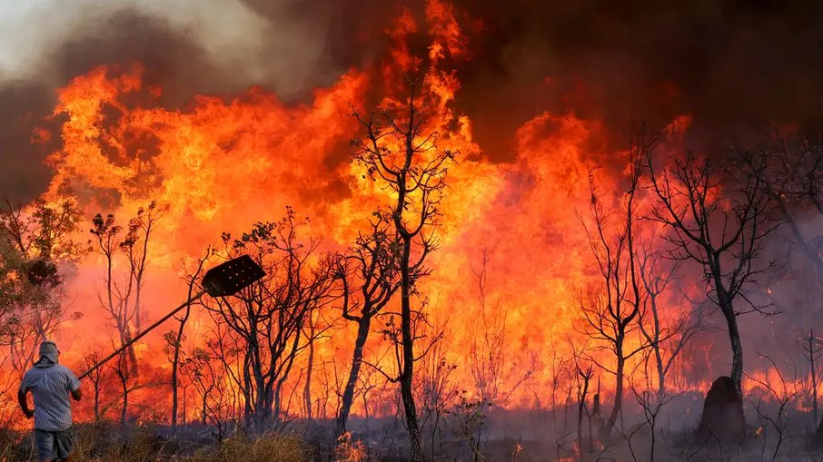 Clima seco e ventos fortes elevam riscos de queimadas