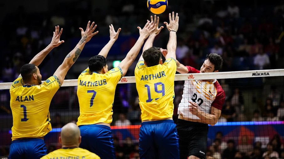 Brasil vai encarar a Polônia na semifinal da VNL Brasil vai encarar a Polônia na semifinal da VNL