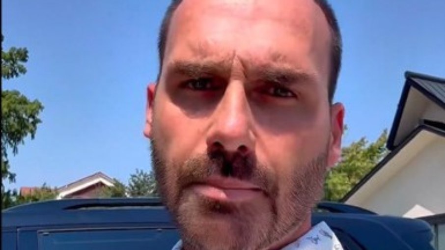 O deputado federal Eduardo Bolsonaro O deputado federal Eduardo Bolsonaro