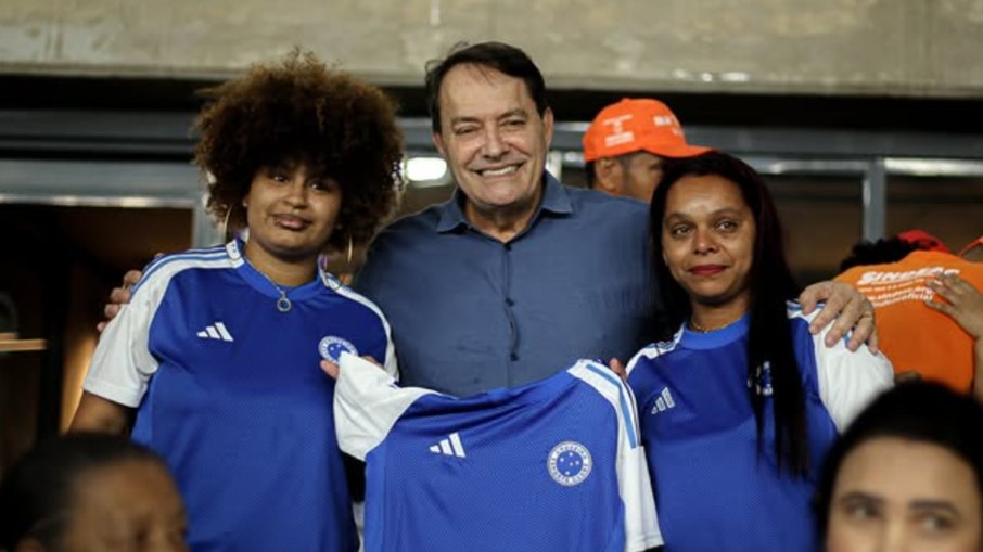 Familiares do gari Laudemir estiveram no Mineirão Familiares do gari Laudemir estiveram no Mineirão