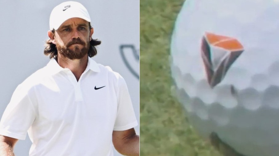 Tommy Fleetwood conta com ajuda de mosca para acertar o buraco em torneio de golfe